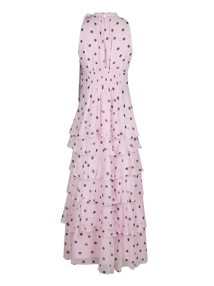 Neo Noir - Marli Big Dot Dress 167758 - 754 - Light Pink Kjoler 