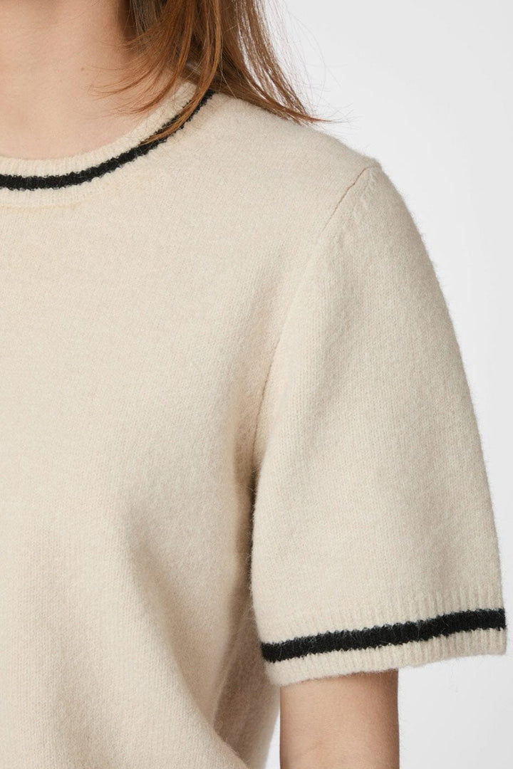 Neo Noir - Mawina Knit Tee 166424 - 124 - Ivory