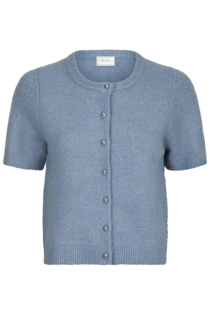 Neo Noir - Mitta Knit Cardigan 162891 - 407 - Smoke Blue