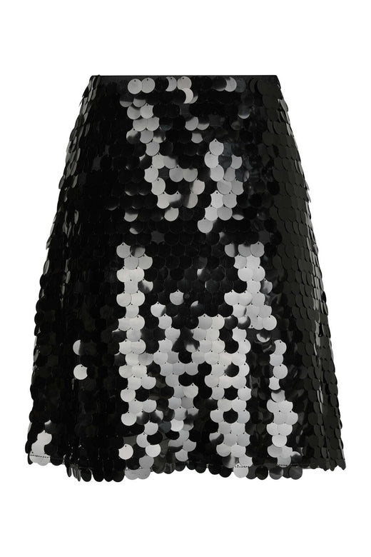 Neo Noir - Miva Big Sequins Skirt 165919 - 100 - Black