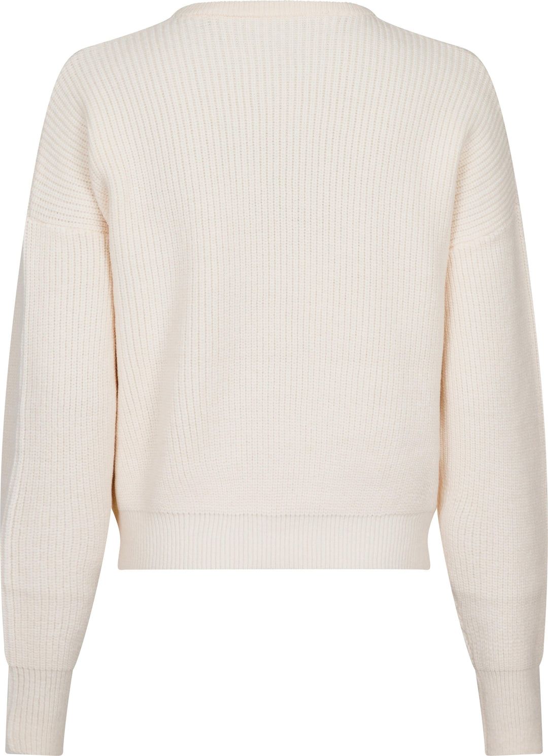 Neo Noir - Moana Solid Knit Blouse - Off White