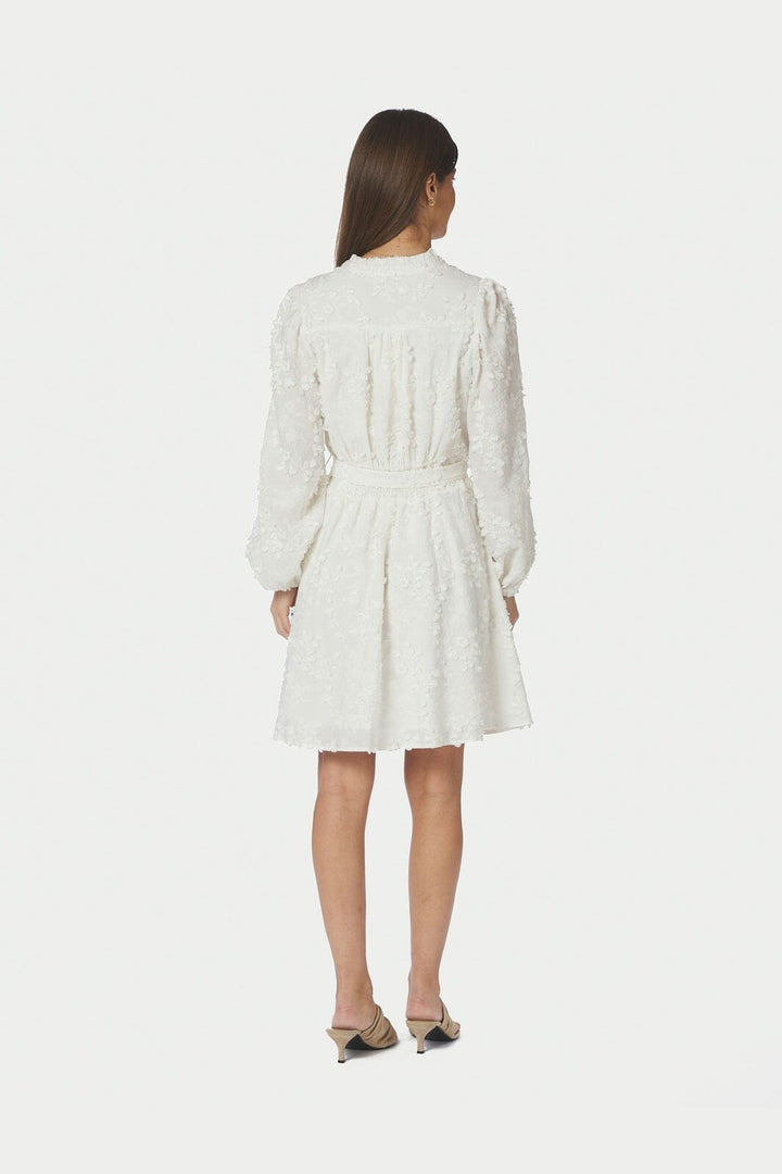 Neo Noir - Monnie Embroidery Dress 167899 - 120 - White