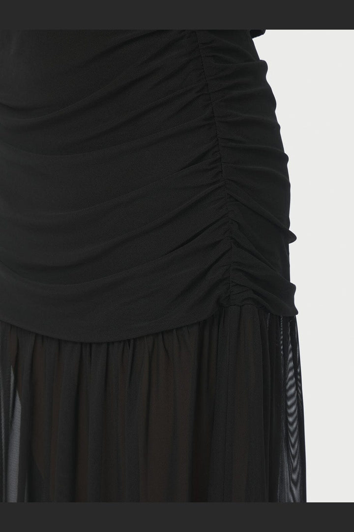 Neo Noir - Mori Layered Skirt 166934 - 100 - Black