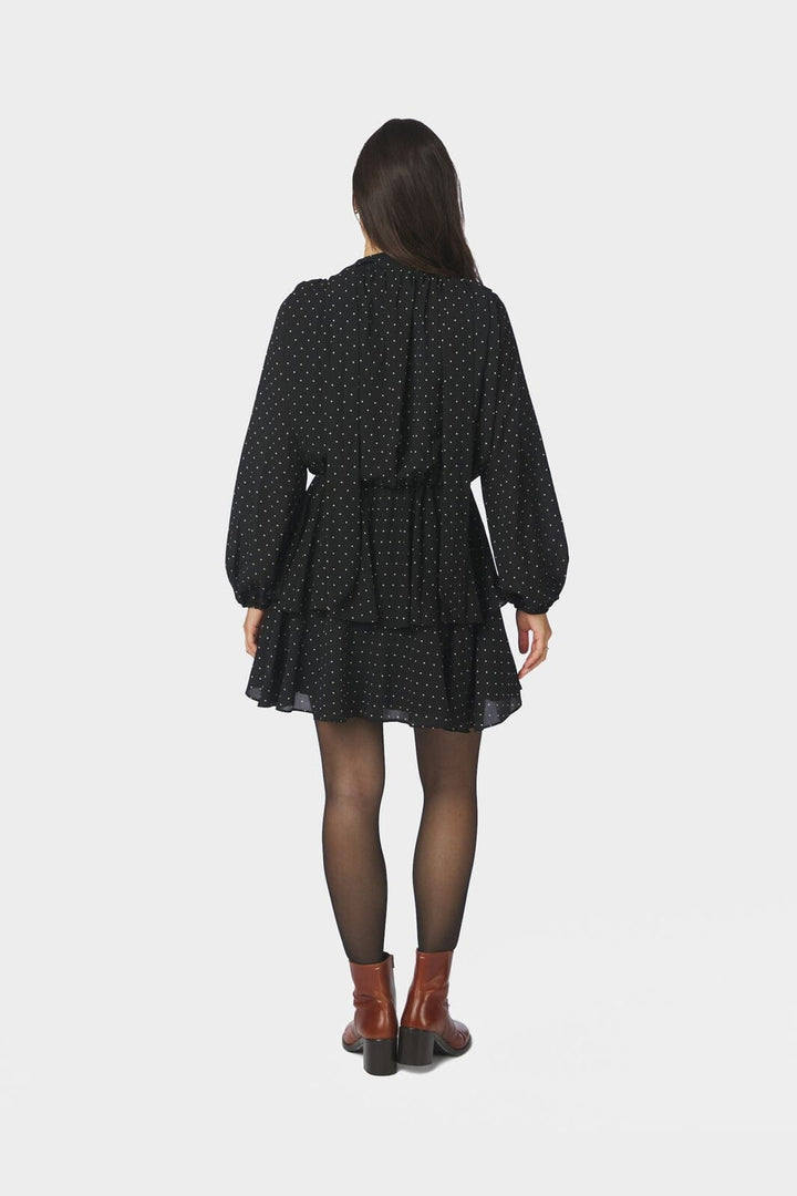 Neo Noir - Nielle Dot Dress 169242 - 100 - Black