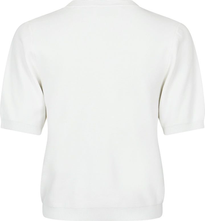 Neo Noir - Nimmo Knit Tee - Off White