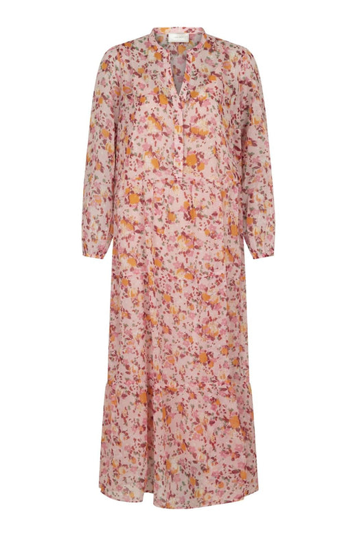 Neo Noir - Nobis Water Brush Dress - Pink Kjoler 