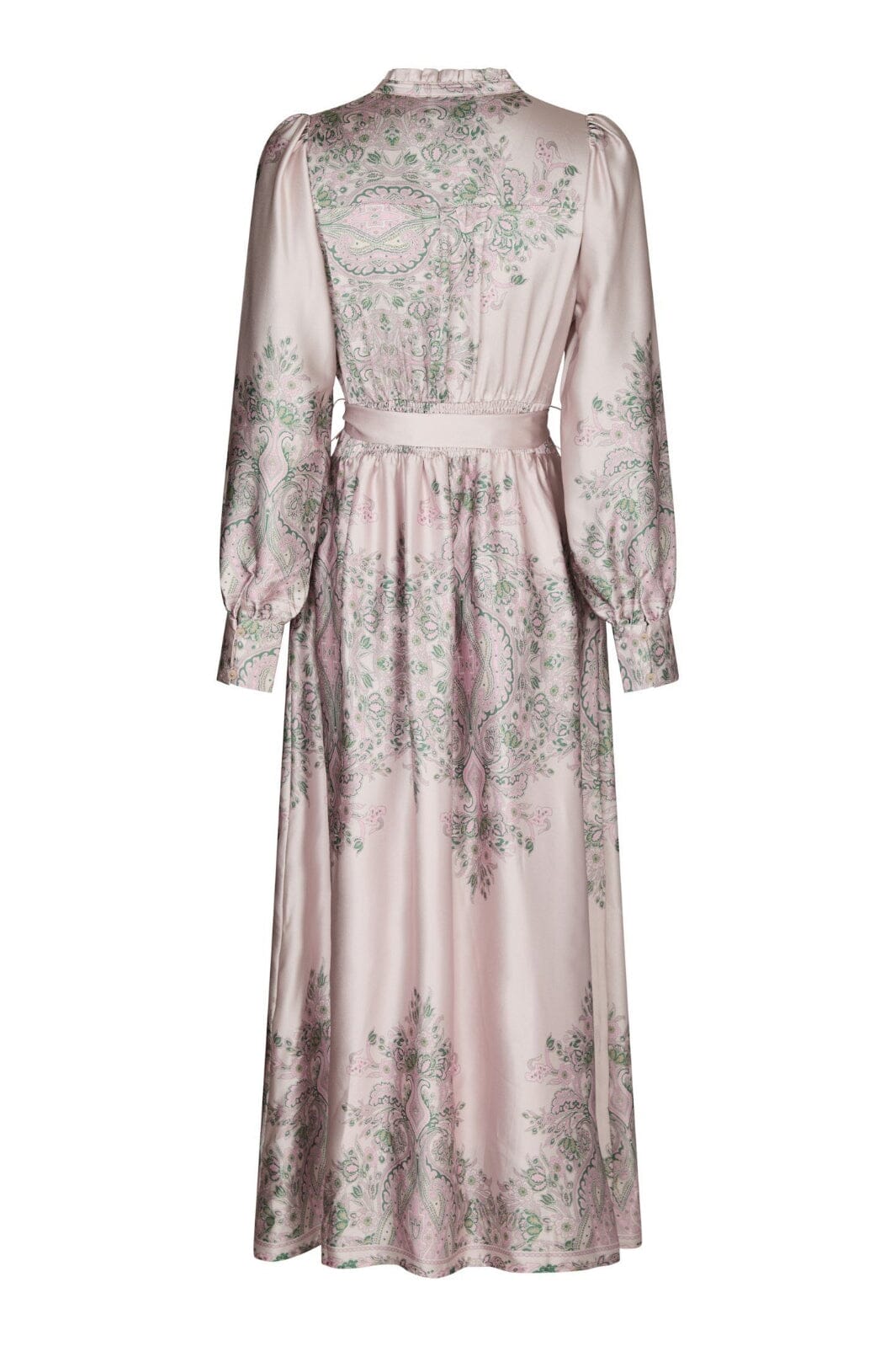 Neo Noir - Nova Paisley Border Dress 160958 - 165 - Rose