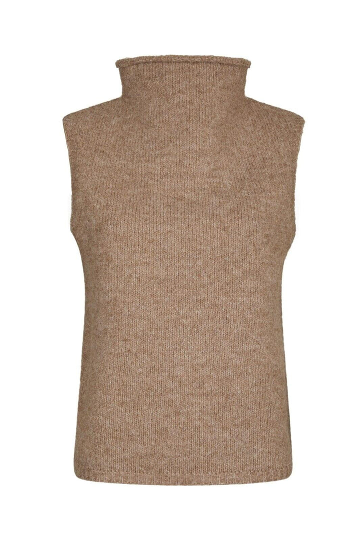 Neo Noir - Odelia Knit Top 161753 - 125 - Dark Sand