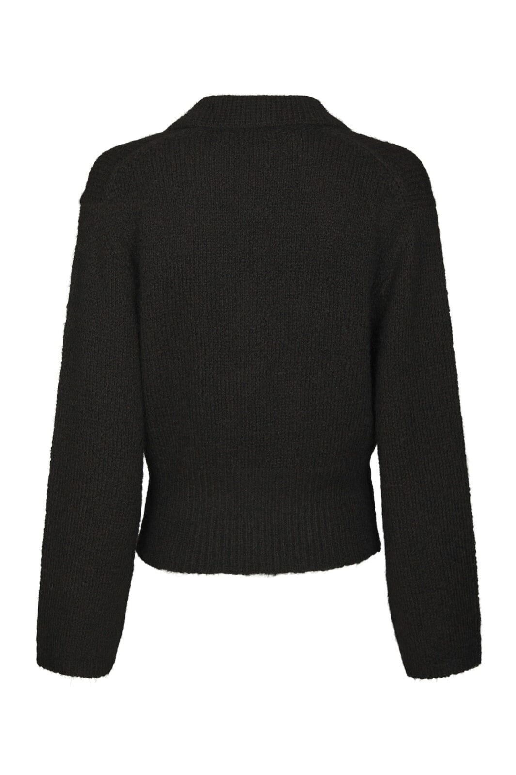 Neo Noir - Ramera Fluffy Knit Cardigan 168267 - 676 - Dark Brown