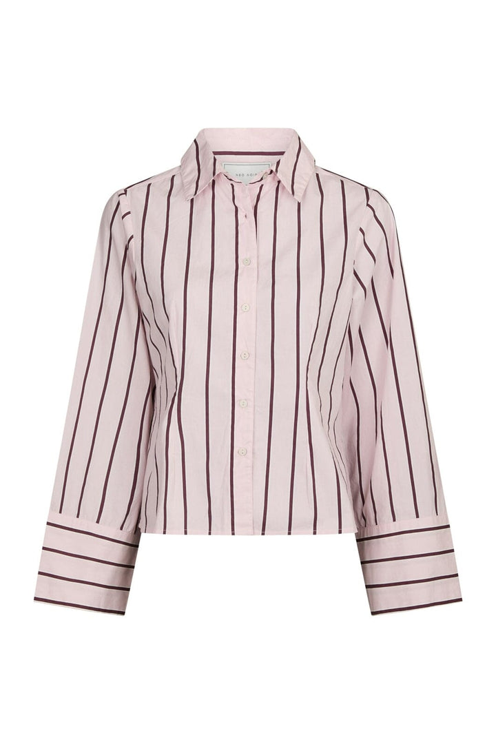 Neo Noir - Rosa Wide Stripe Shirt 169704 - 754 - Light Pink