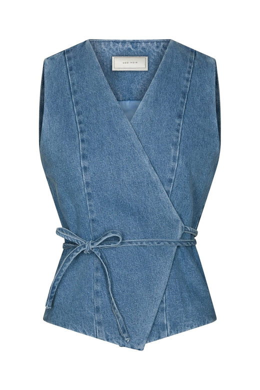 Neo Noir - Samara Denim Waistcoat 168983 - 140 - Blue