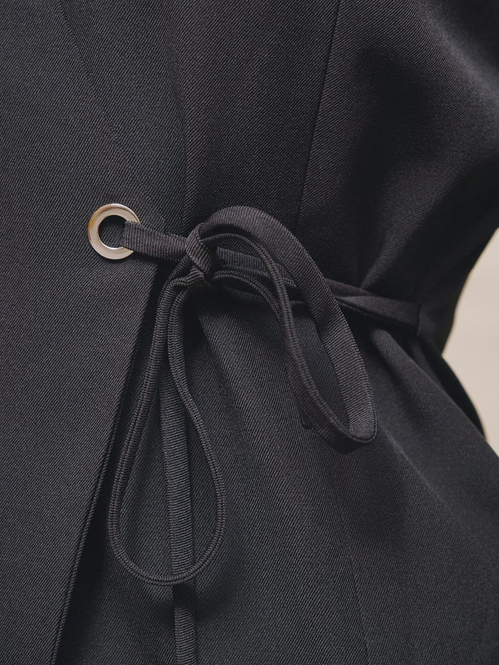 Neo Noir - Sendra Eyelet Dress 166952 - 100 - Black Kjoler 