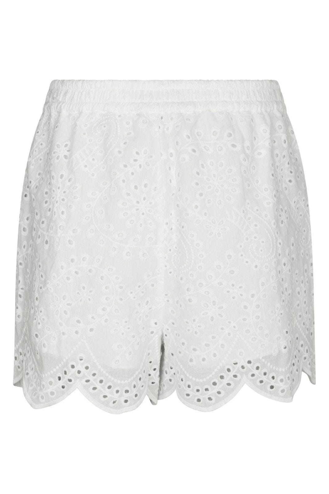 Neo Noir - Senna Embroidery Shorts 165257 - 120 - White