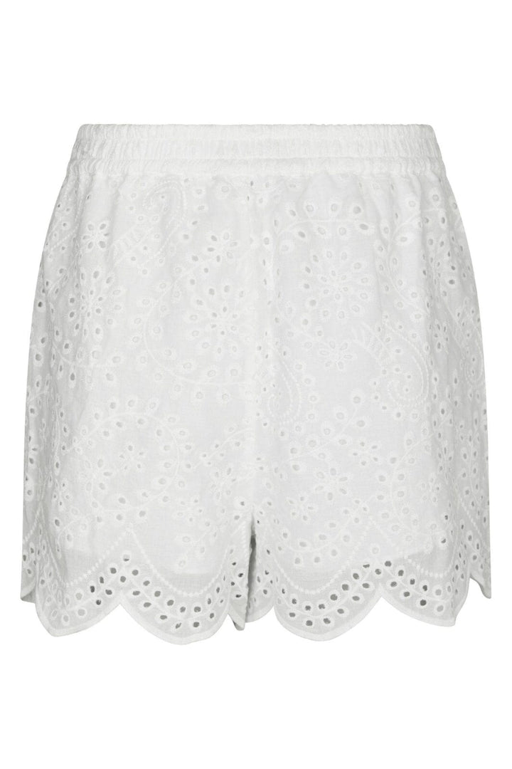 Neo Noir - Senna Embroidery Shorts 165257 - 120 - White