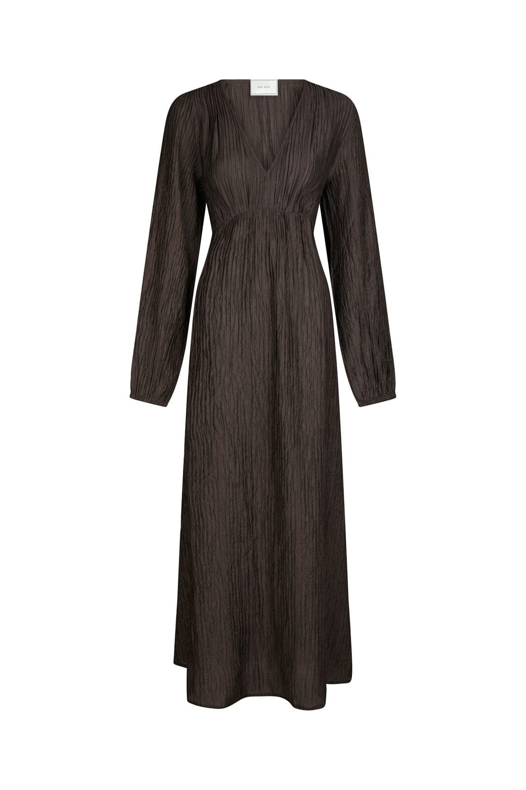 Neo Noir - Silfi Crepe Dress 166670 - 676 - Dark Brown