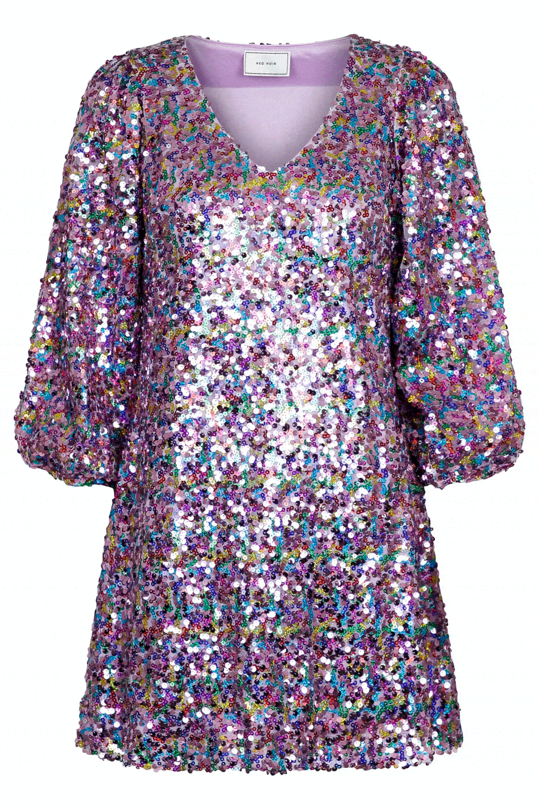 Neo Noir - Sloane Confetti Sequins Dress - Multi Kjoler 