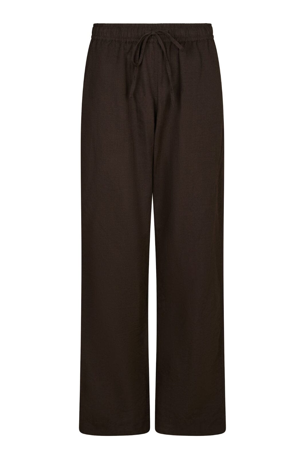 Neo Noir - Sonar Linen Pants 158949 - 676 - Dark Brown