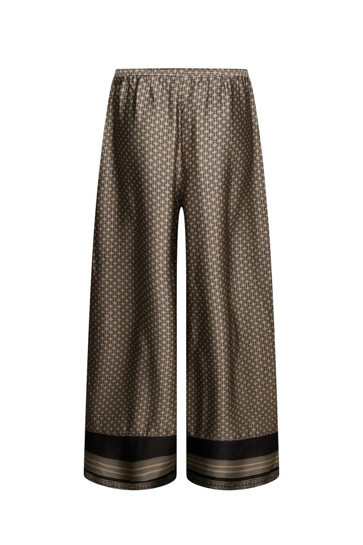 Neo Noir - Sora Pattern Pants 170076 - 123 - Beige