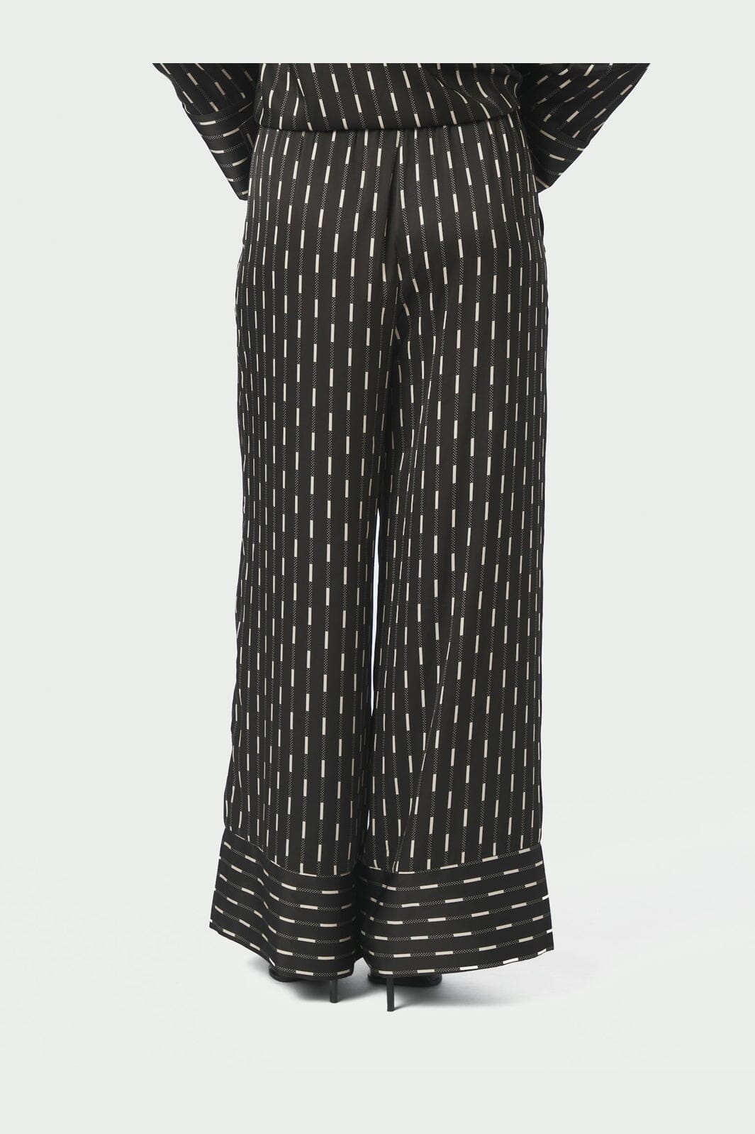 Neo Noir - Sora Print Pants 169279 - 676 - Dark Brown