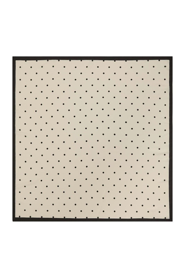 Neo Noir - Tamma Big Dot Scarf 167851 - 121 - Off White