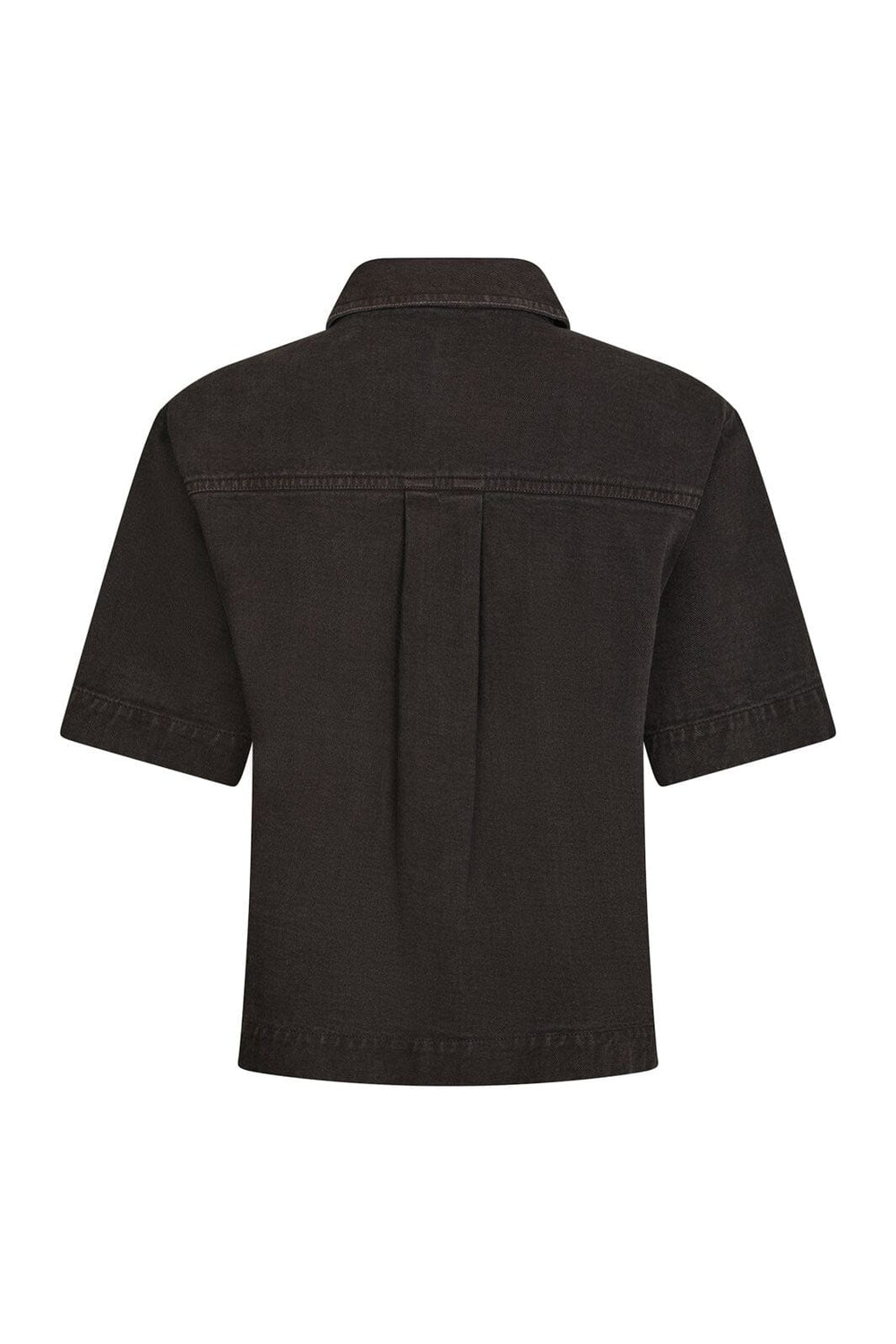 Neo Noir - Tiki Solid Shirt 166370 - 676 - Dark Brown