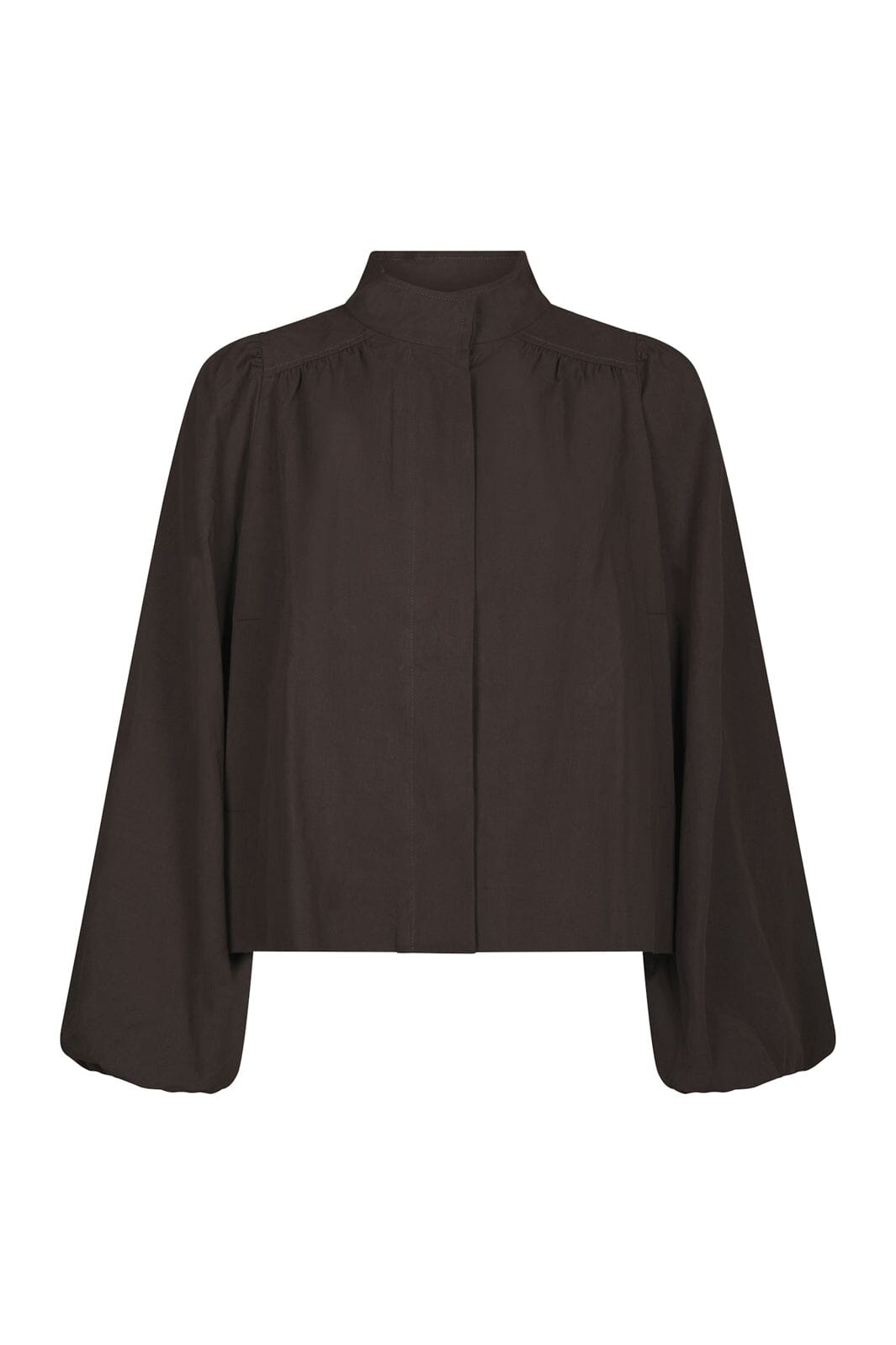 Neo Noir - Tirsa Twill Jacket 168103 - 676 - Dark Brown