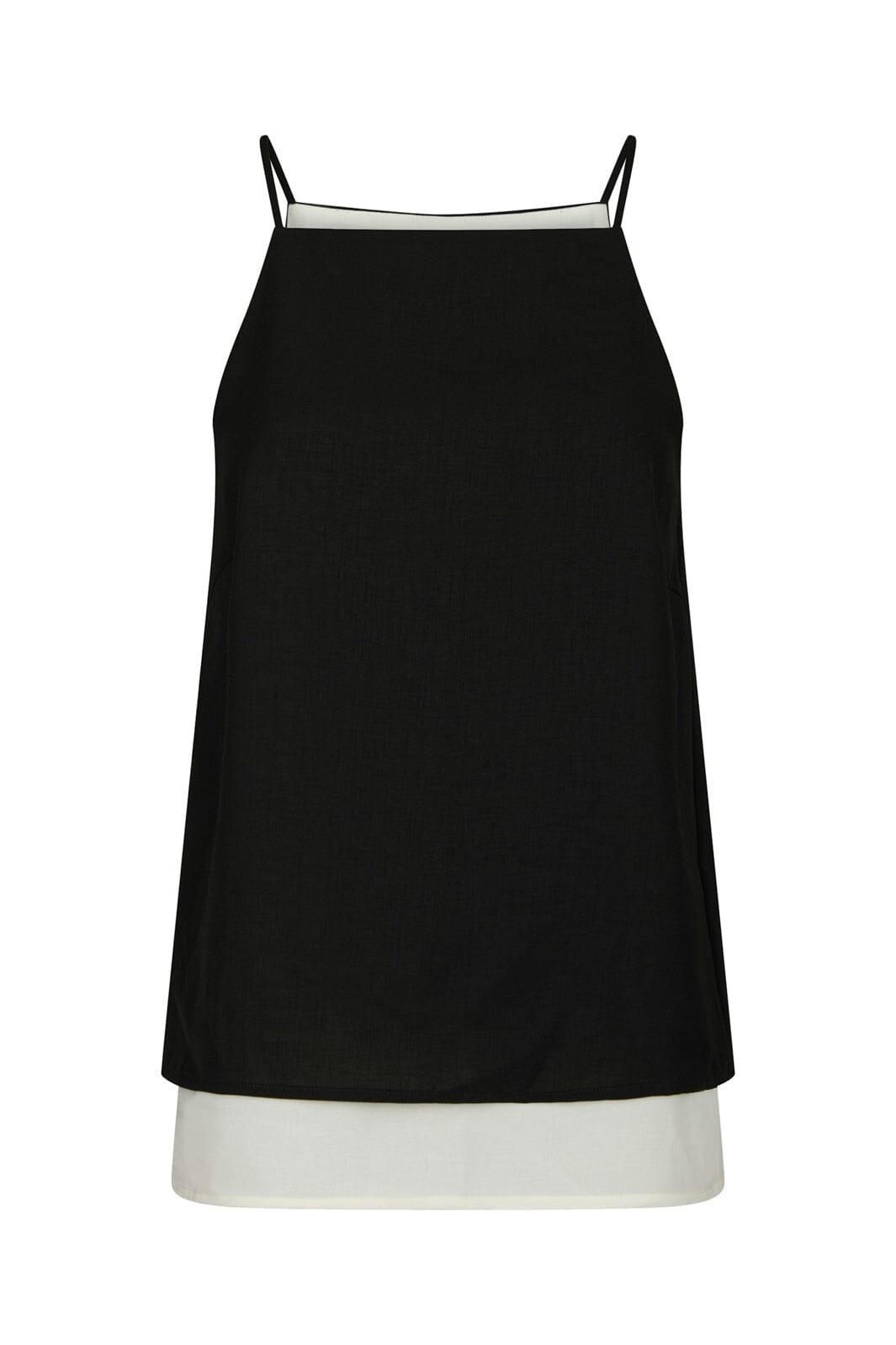 Neo Noir - Toril Chiffon Top 168485 - 100 - Black