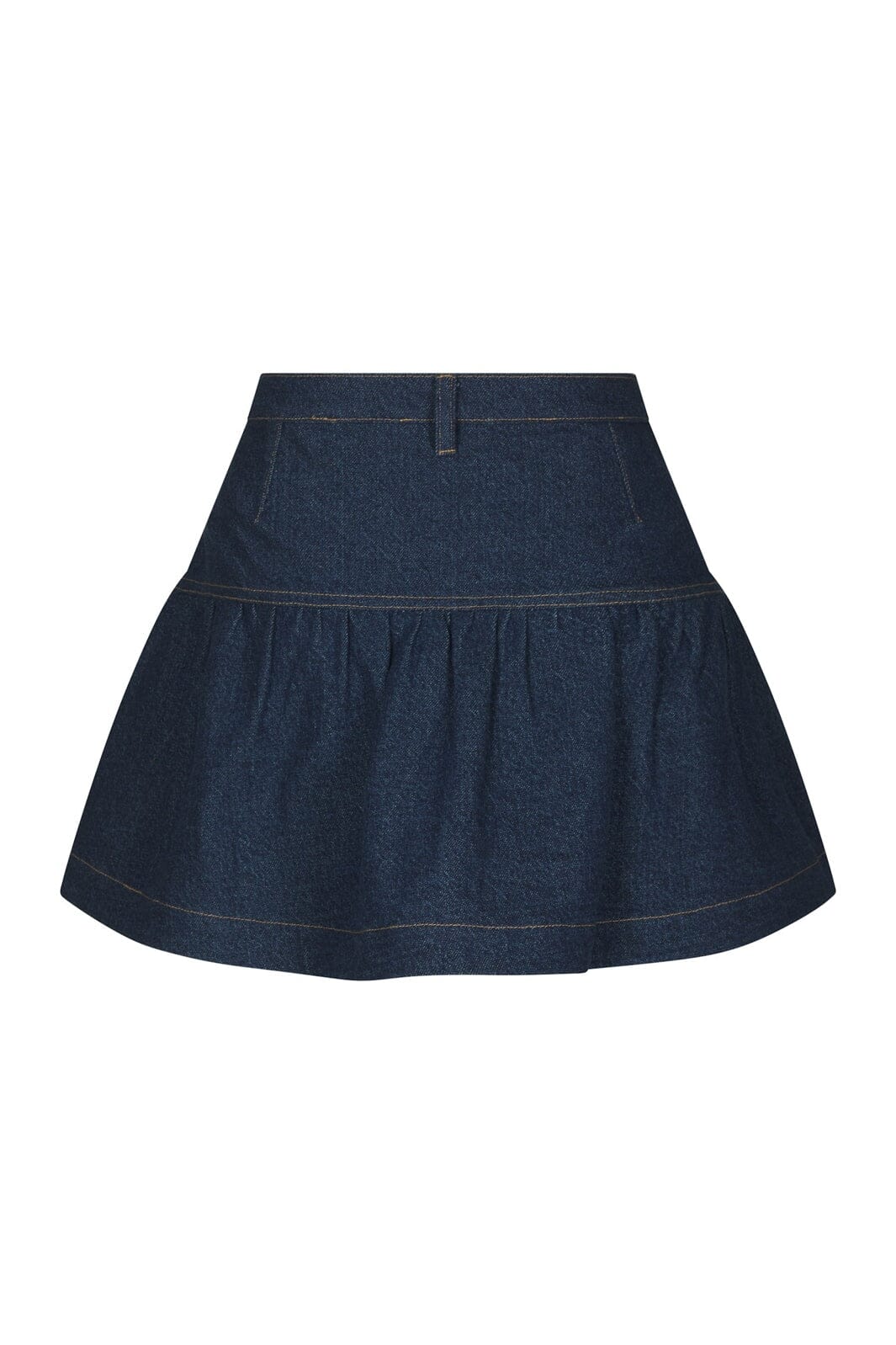Neo Noir - Tripa Denim Frill Skirt 165971 - 140 - Blue