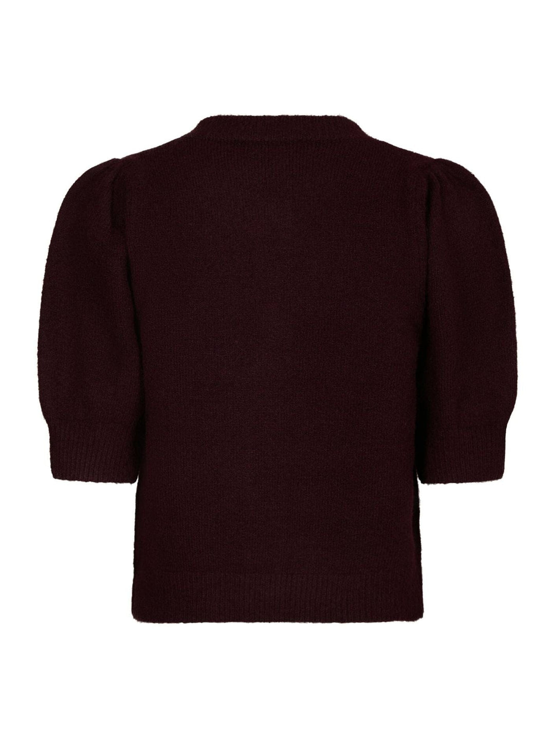 Neo Noir - Trudy Pearl Deco Knit Cardigan 167472 - 682 - Wine Cardigans 