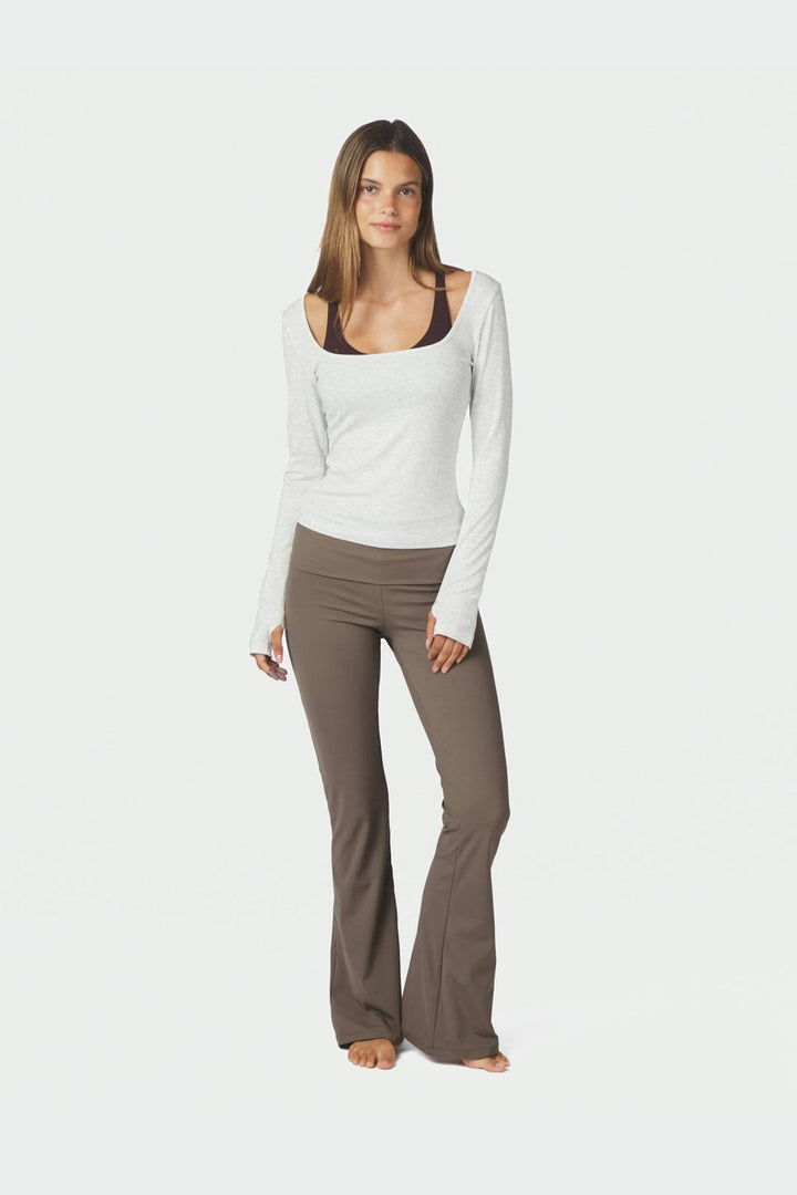 Neo Noir - Ulianna Leggings Pants 167091 - 492 - Mushroom