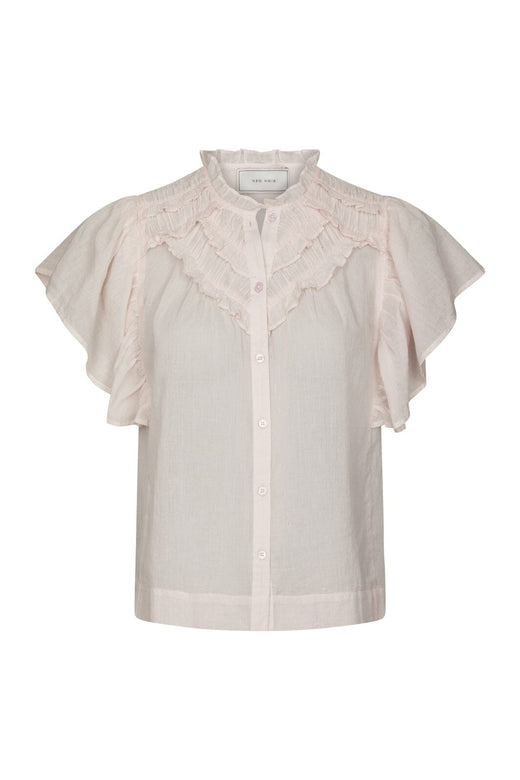 Neo Noir - Vinsa S Voile Top 169039 - 754 - Light Pink