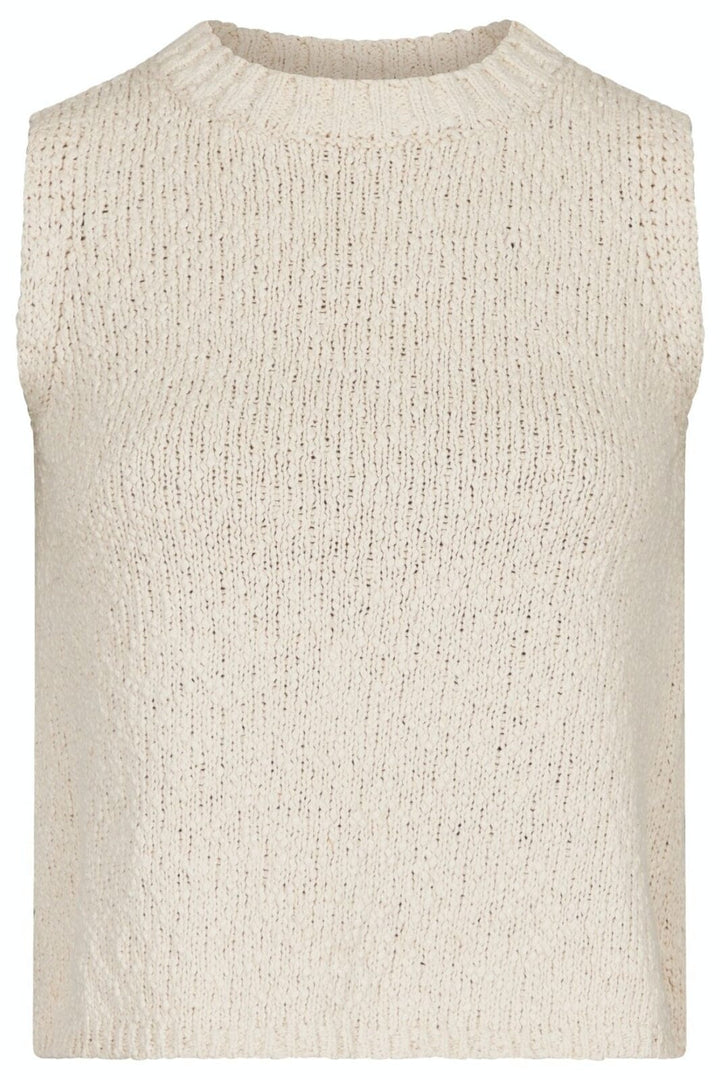 Neo Noir - Virena Knit Vest - Sand Veste 