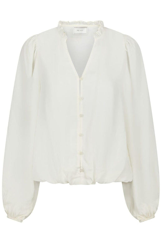 Neo Noir - Vivette Woven Blouse 170489 - 121 - Off White Bluser 