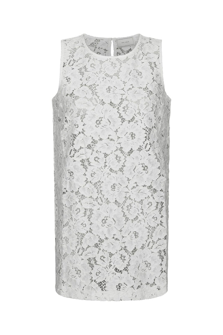 Neo Noir - Vivien Lace Top 168791 - 121 - Off White
