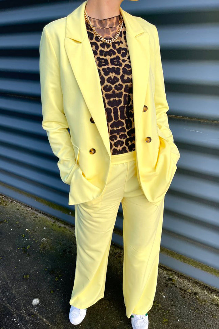 Noella - Brooklyn Pants Spring - Pastel Yellow Bukser 