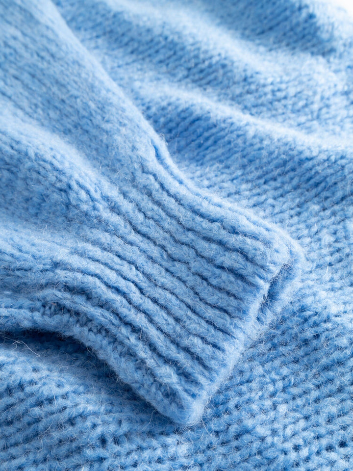 Noella - Fora Knit Cardigan - Blue Cardigans 