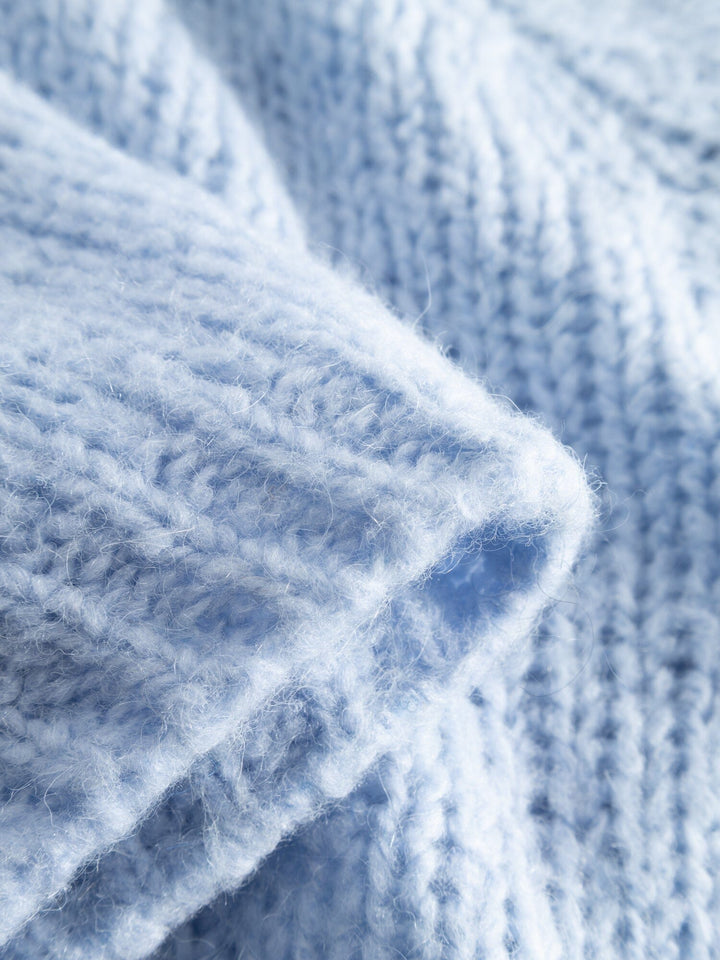 Noella - Fora Knit Cardigan - Lightblue Cardigans 