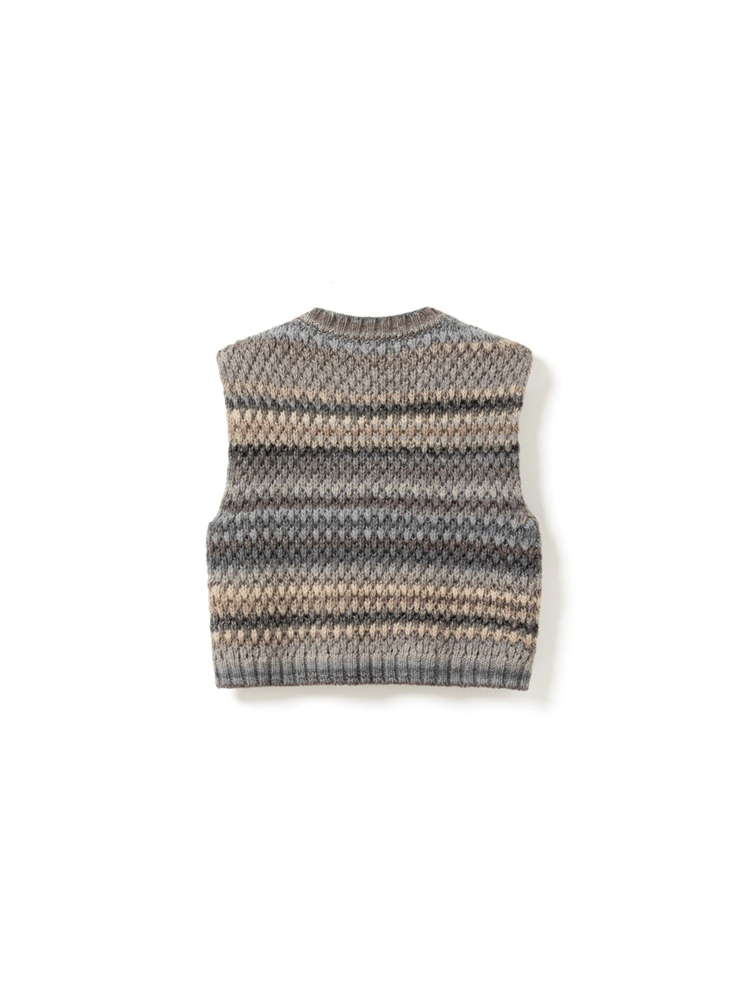 Noella - Gio Knit Vest 10872143 - 906 - Light Grey Mix Strikbluser 
