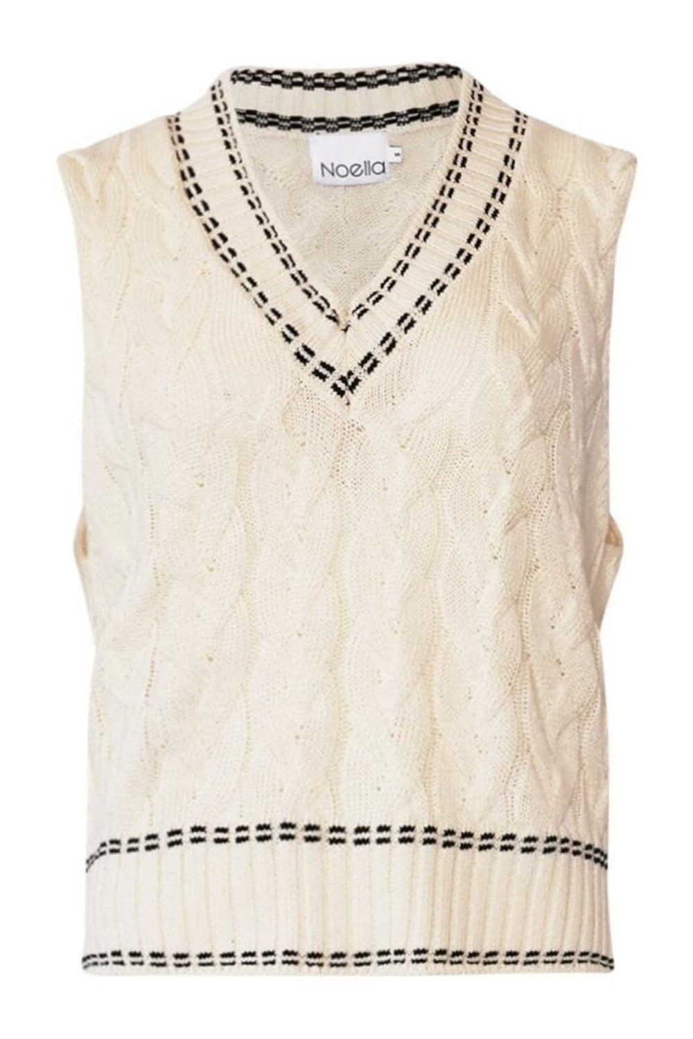 Noella - Gio Knit Vest 13180001 - 974 Ivory Veste 