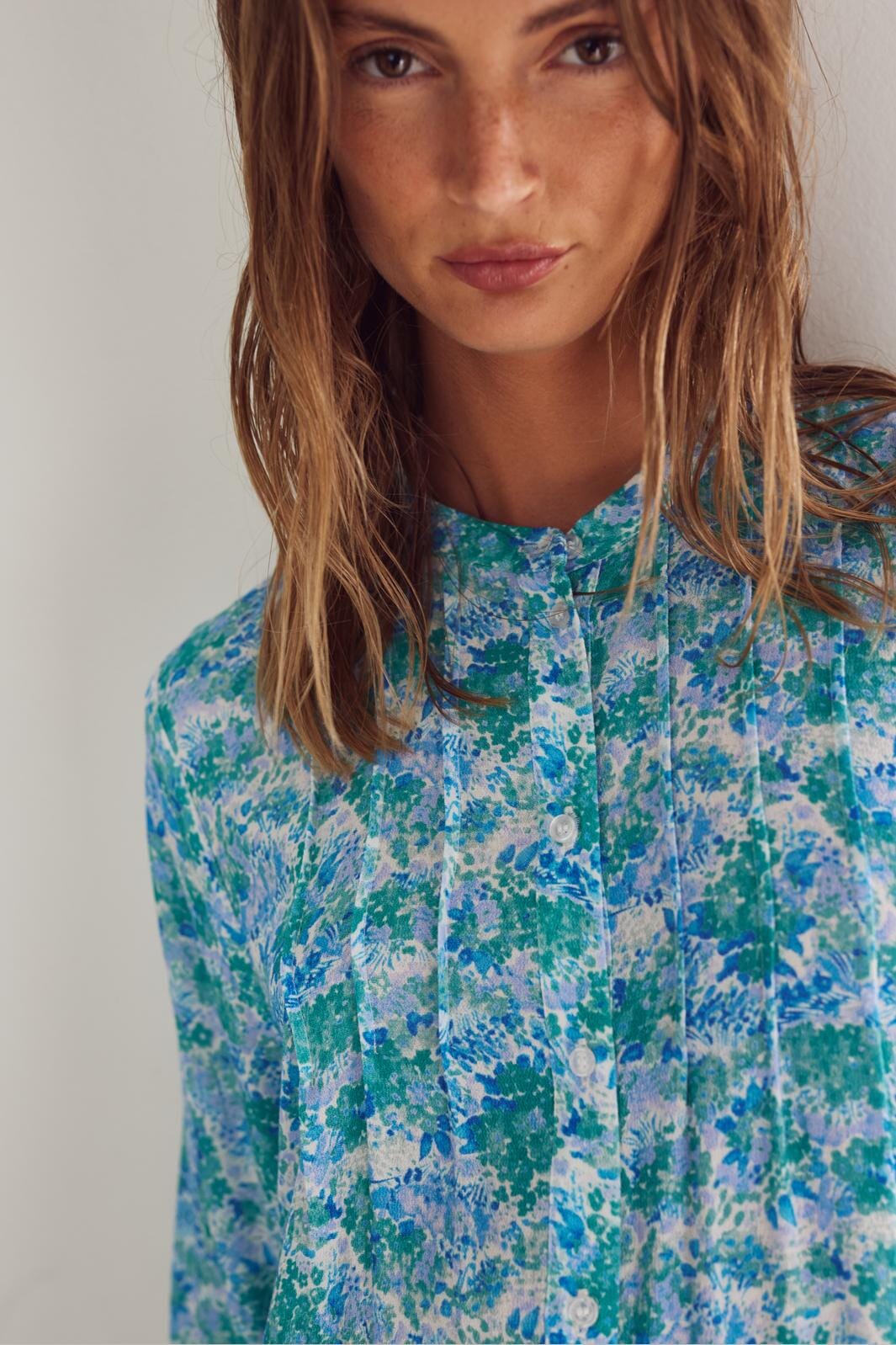 Noella - Imogene Dress 13300001 - 1325 Cindy Blue Print