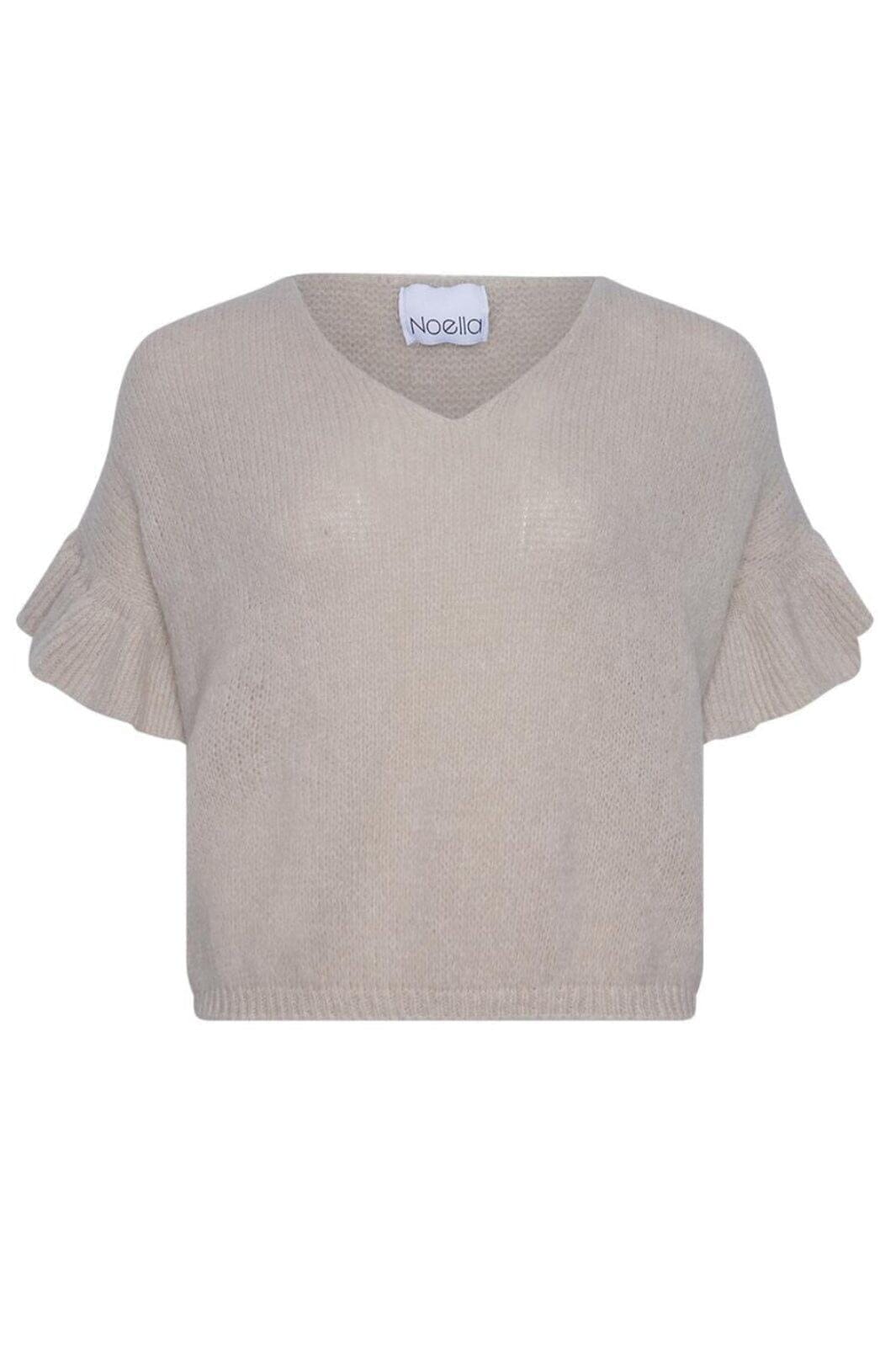 Noella - Jaylin Knit - 025 Oatmeal Strikbluser 