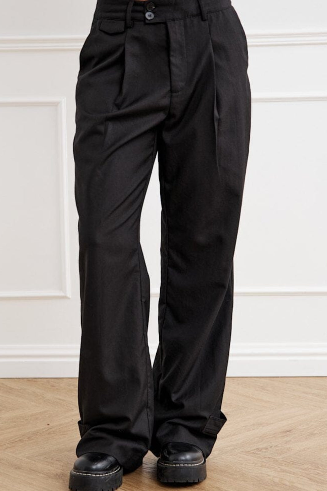 Noella - Joann Pants - 004 Black Bukser 