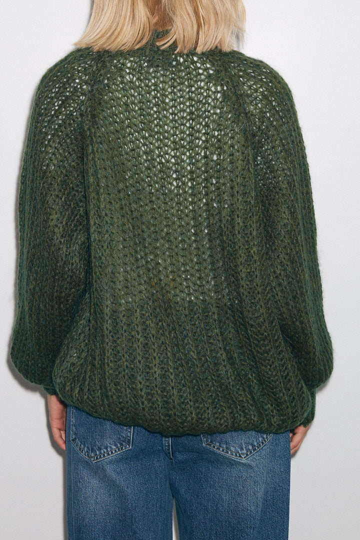 Noella - Joseph Cardigan Solid - 010 Army Green Cardigans 