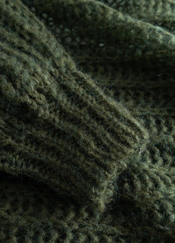 Noella - Joseph Cardigan Solid - 010 Army Green Cardigans 