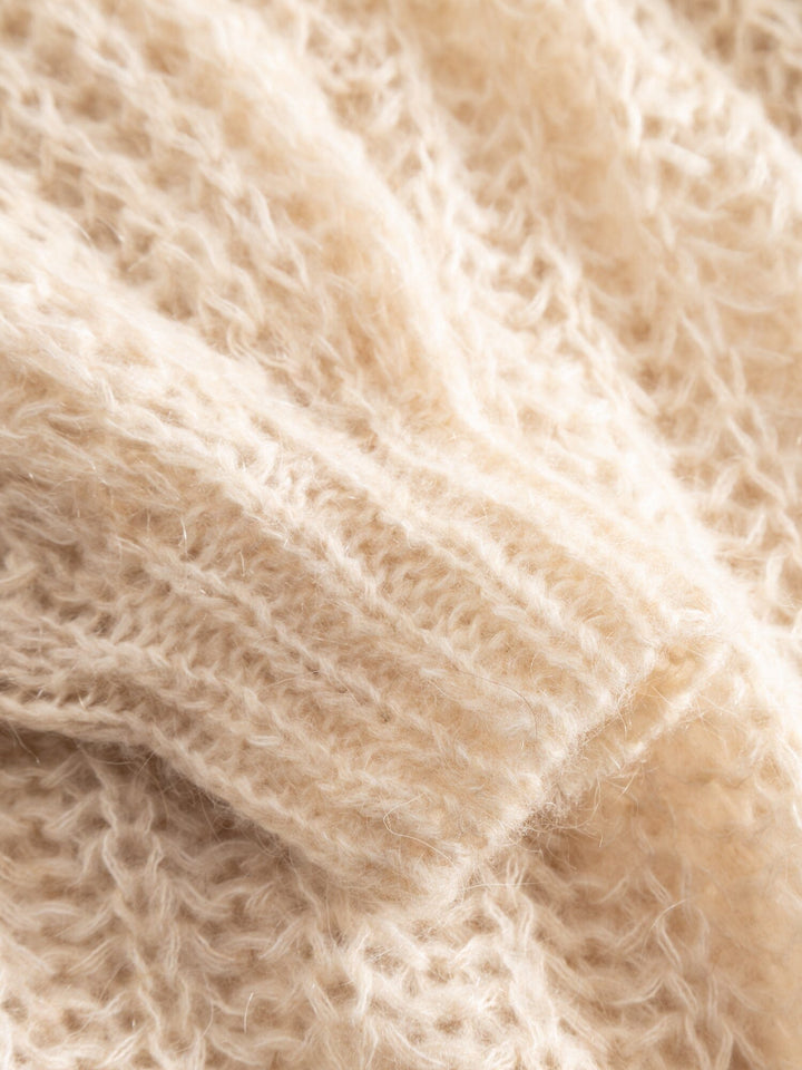 Noella - Joseph Cardigan Solid - 023 Beige Cardigans 