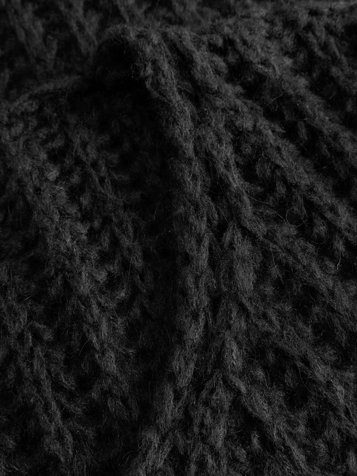 Noella - Joseph Knit Sweater - 004 Black Strikbluser 