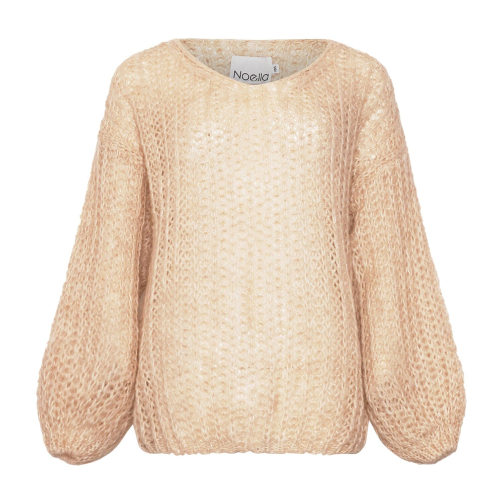 Noella - Joseph Knit Sweater - 023 Beige Strikbluser 