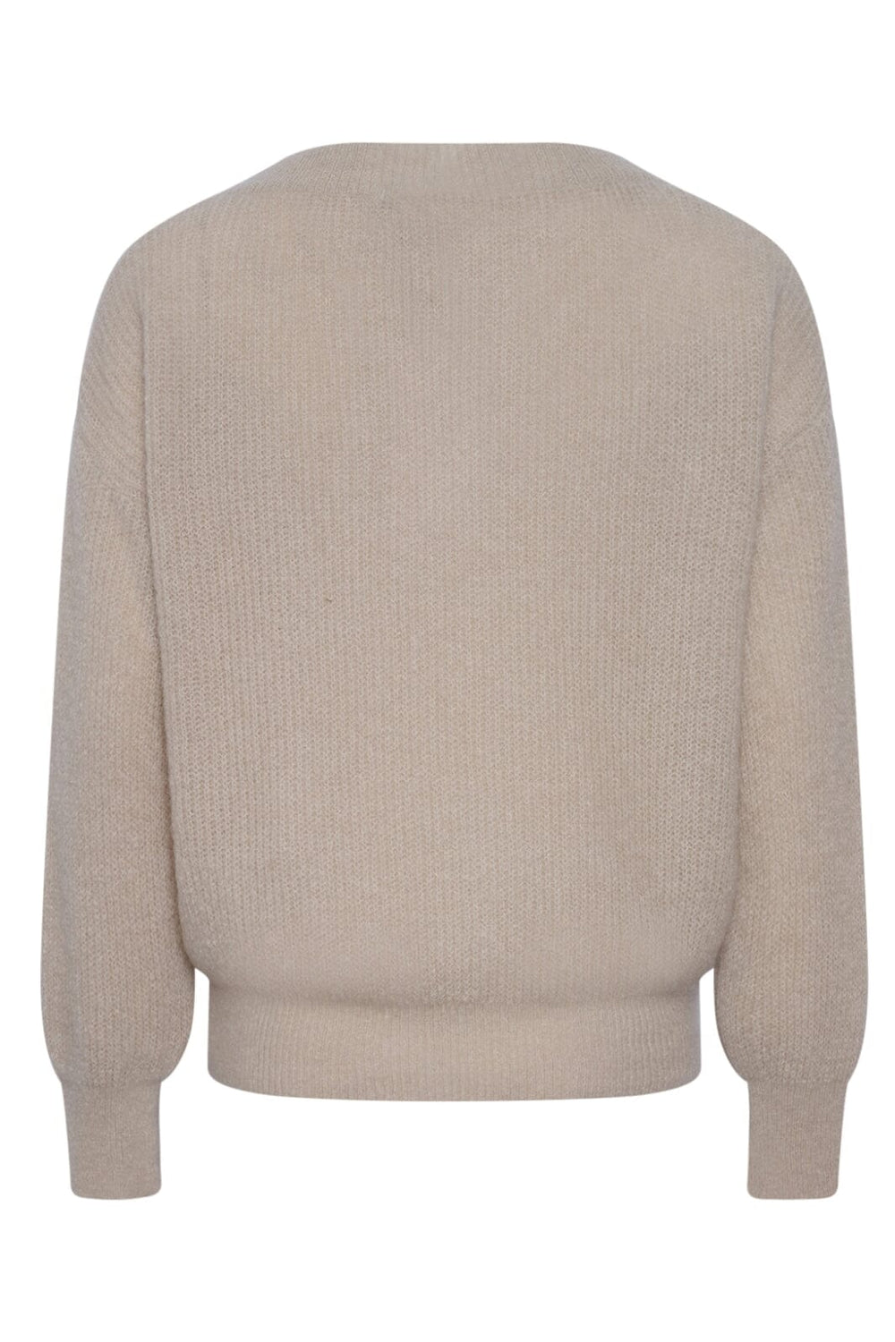 Noella - Josie Knit - 025 Oatmeal Strikbluser 