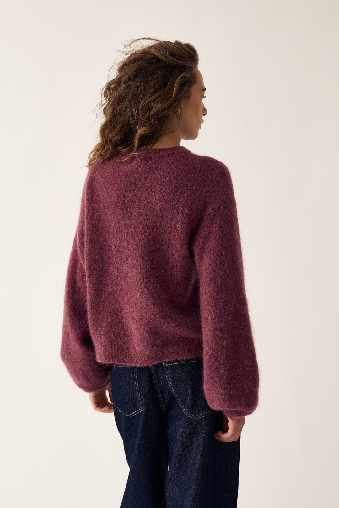 Noella - Kae Knit Cardigan 12940084 - 1285 - Rust Cardigans 