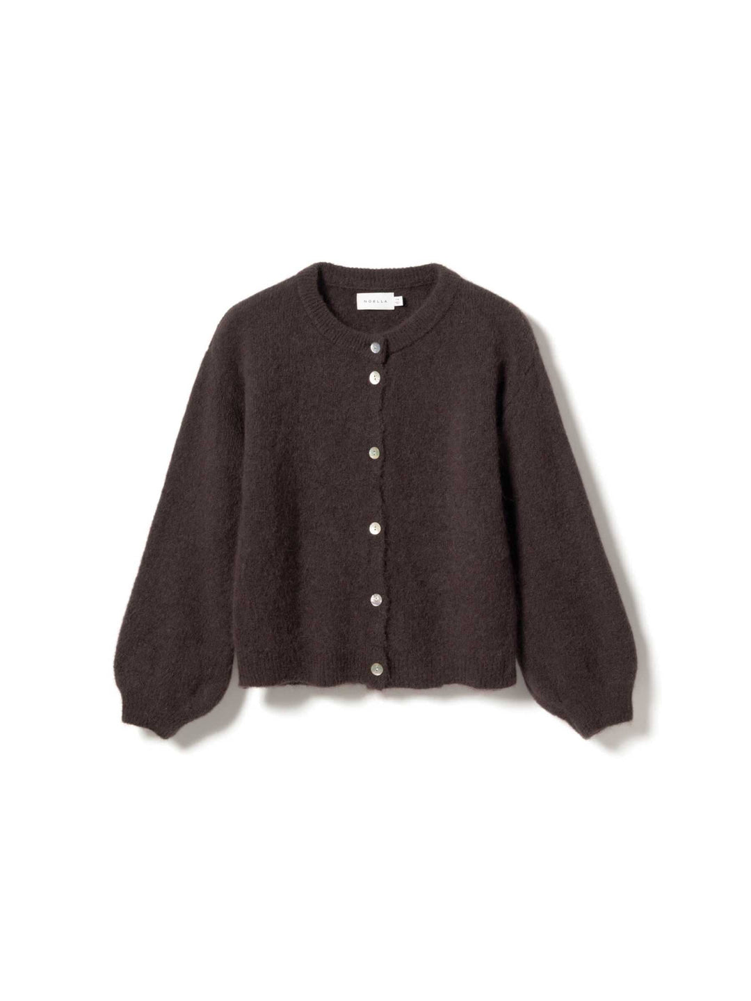 Noella - Kae Knit Cardigan 12940084 - 674 - Chocolate Cardigans 